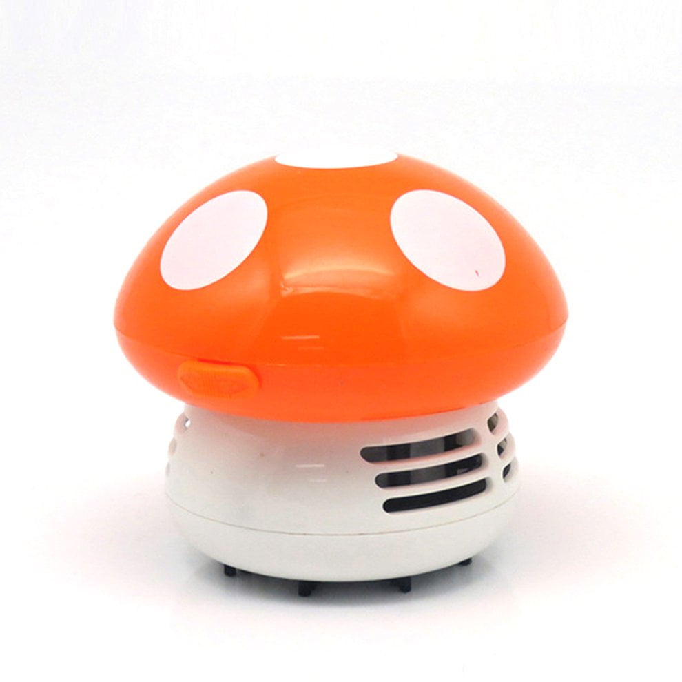 Mini Vacuum Cleaner Cute Mini Mushroom Corner Desk Table Dust Vacuum