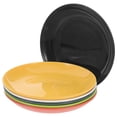 thumbnail image 1 of Unbreakable Plates Microwave Safe Simple and Elegant Round Shape for Formal Dinners 6Pcs, 1 of 5