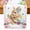 Wheat, variant on Happy Easter Table Runner 48 Inches Long for Kitchen Dining, Cute Rabbits Eggs Daisy Flowers Plants Watercolor Dresser Scarf Farmhouse, Dining Table Decorations for Wedding/Parties, 13 x 48 In