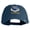 Navy, variant on 16 AF Sixteenth Air Force Veteran Embroidered Washed Solid Pigment Dyed Cotton Twill Brass Buckle Cap - Navy OSFM