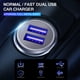 thumbnail image 2 of Cargador De Coche Dual Fc3.0 Cargador Usb Carga Rápida Coche Mini Cargador De Teléfono Usb Para Iphone Y Android Monstrate VI005307-00, 2 of 6