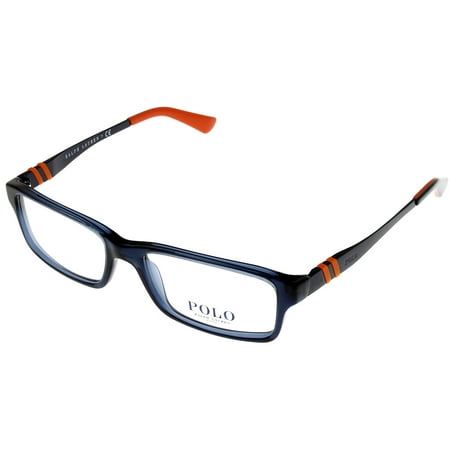 Polo Ralph Lauren Prescription Eyewear Frames  Women Rectangular Navy/Orange PH2115 5469 Size: Lens/ Bridge/ Temple:  52_17_140_29