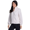 thumbnail image 4 of RBX Active Women's Lightweight Luxe Athleisure Mock Neck Zip Up Jacket, 4 of 5