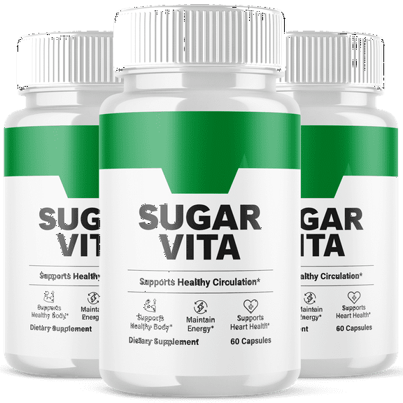Sugar Vita Blood Balance Support Pills Advanced Formula Vitamin Supplement SugarVita 180 Capsules