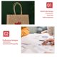 thumbnail image 4 of Decoración navideña, bolsas de papel kraft navideñas, bolsas de regalo con asas, bolsas para refrigerios navideños, bolsas de papel para fiestas, bolsas de regalo para fiestas, suministros para fiesta, 4 of 6