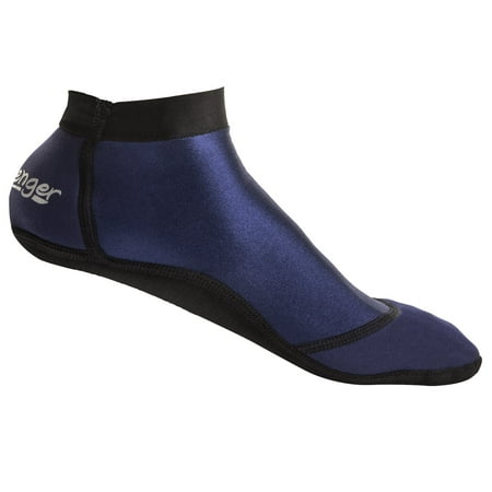 Seavenger SeaSnugs | Low Beach Socks for Sand Volleyball, Soccer, Snorkeling & Watersports (Dark Blue,
