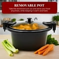 Elite Cuisine MST512 8.5Qt. Stainless Steel Programmable Slow Cooker