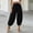 Black, variant on Women's Plus Size Harem Pants Summer Casual Boho Lounge Pants Loose Fit Barrel Leg Palazzo Trousers XXL