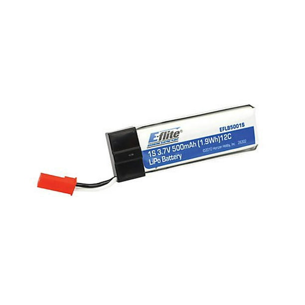 500mAh 1S 3.7V 25C LiPo Battery MultiColored