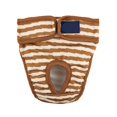 thumbnail image 2 of Reusable Dog Shorts - Striped Design, 5 Sizes, Washable, Prevents Pregnancy, Comfortable Fabric, 2 of 4
