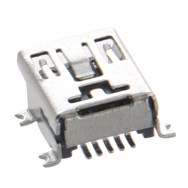 5 Pcs Mini USB Type B Female Port 5Pin 180 Degree SMD SMT PCB Jack