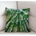 thumbnail image 2 of Landscapes Green Trees Decorative Cotton Linen Throw Waist Pillow Case Cushion Cover Pillowcase 18x18 Inches, 2 of 3