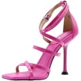 thumbnail image 2 of Michael Kors Imani Strappy Sandal, Cerise, 9M, 2 of 3