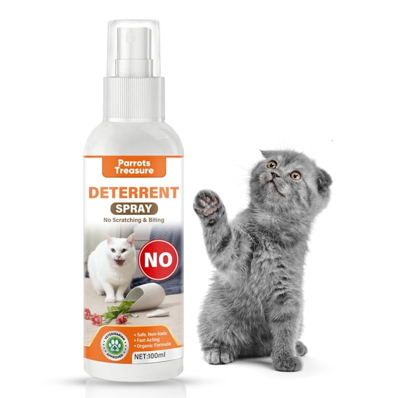 Cat Deterrent Spray, Cat Repellent Outdoor and Indoor, Cat Scratch Furniture Protector, Cat Repellent Spray for Furniture