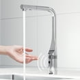 thumbnail image 4 of VIGO Jewel Touchless Sensor 15 in. Single Handle Pull-Out Kitchen Faucet in Chrome-VG02039CHS, 4 of 15