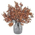 thumbnail image 1 of Xiao Hua 12 manojos de flores artificiales de Gypsophila para decoración otoñal, ramos de flores a granel para el hogar, dormitorio, boda, fiesta, decoración navideña (marrón), 1 of 4