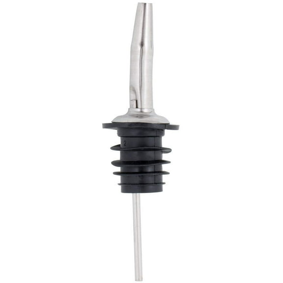 AME D'ESSENCE (Pack of 12) Liquor Pourers Medium Flow Classic Bottle Pourers Tapered Stopper Spout Great for Olive Oil and Vinegar