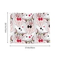 thumbnail image 4 of Cute Glasses Bow Tie Pig Tapestry for Bedroom - Tapestry Wall Hanging Wall Tapestry for Dorm Wall Decor Home Decoration , Aesthetic Funny Tapestry 29 x 37in, 4 of 5