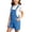Blue, variant on Denim Overalls for Girls Loose Jean Shorts Overall Bib Summer Casual Stretchy Adjustable Shortalls (Yellow, 6-7 Years)