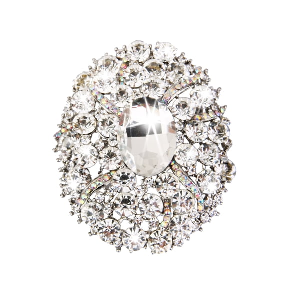 Broche de Nupcial de de Imitación de Cristal Completo