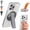 Gray, variant on Strong Magnet Phone Holder 360° Rotating Metal Folding, Anti-Slip Silicone Ring, Compatible with iPhone and Android Phones