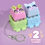 Clickeez Twin Pack Collectable Character Keyboard Key Fidget Toy for Ages 6 and up