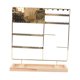 thumbnail image 2 of Organizador de joyas con base estable para mujeres y niñas, elegante y multicapa. oro, 2 of 8
