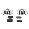 thumbnail image 3 of PowerStop Front Z23 Evolution Sport Carbon-Fiber Ceramic Brake Pad and Drilled & Slotted Rotor Kit Fits: MAZDA Select Models K4833, 3 of 10