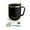 Black, variant on Arcticwind 14oz Mark Cup,Coffee Mug,304 Stainless Steel,Travel Cup,Mark Cup,Tumbler Cups,Double Wall Insulated Vacuum,with Handle,Lid,Straw,Spoon and Cup Brush,Thermal Cup for Home and Office,Grey