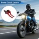 thumbnail image 2 of Palancas de freno y embrague cortas únicas para Honda Monkey 125 2019-2024, palanca de freno ajustable de aleación de aluminio rojo sólido, 1 par, 2 of 7