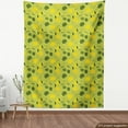thumbnail image 4 of Lemons Fabric by the Yard, Simplistic Vibrant Colors Vitamin C Colorful Graphic, Decorative Upholstery Fabric for Chairs & Home Accents, Olive Green Yellow by Ambesonne, 4 of 5