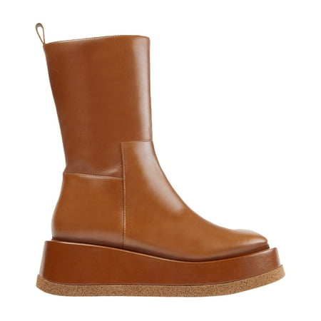 

Paloma Barcelo Aran Leather Boot 36 Brown