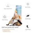 thumbnail image 3 of Kll Beach Starfish Shell Microfiber Beach Towel Fast Drying,Extra Large 31.5"X63" Sand Free Beach Towel Super Lightweight Towels, 3 of 8
