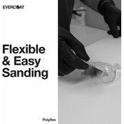 Evercoat 100411 Poly-Flex Glazing Putty, Flexible Spot Filler, 30oz
