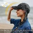 thumbnail image 4 of 4 Pcs Summer Cancer Headwear for Women UV Protection Chemo Head Scarfs Headscarf Outdoor, 4 of 6