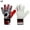 Red, variant on SANWOOD Goalkeeper Gloves Adult Kids Football Soccer Goalkeeper Goalie Full Finger Hand Gloves