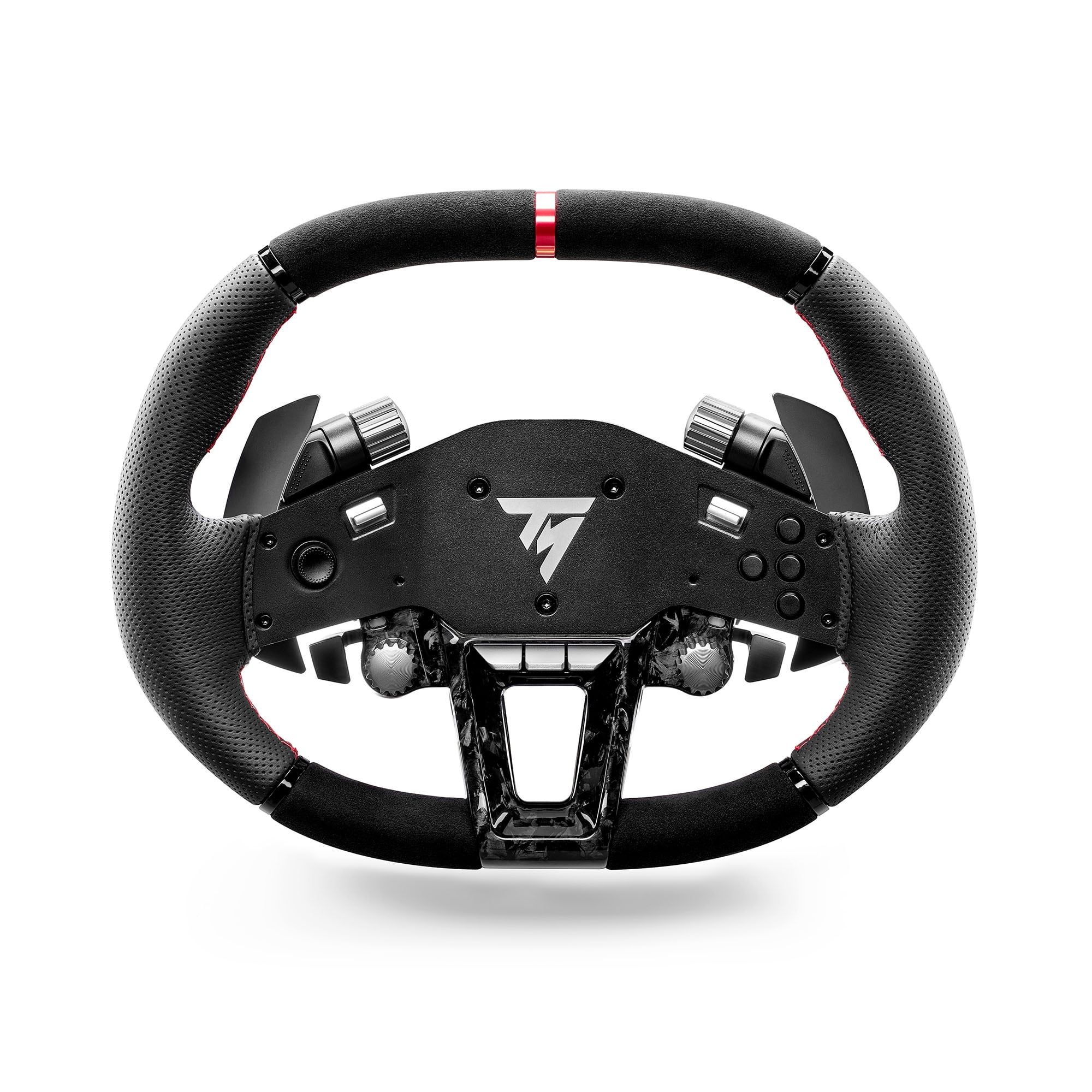 Thrustmaster Hyper Car Wheel Add-On, Ergonomic and wrapped with Leather and Alcantara, Works with Thrustmaster's T818 and T598 ecosystem bases - Compatible on PS5, PS4 and PC