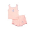 thumbnail image 3 of Bluey Toddler Girls Embroidered Tank Top and Shorts Set, 2-Piece, Sizes 12M-3T, 3 of 5