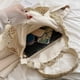 thumbnail image 3 of Bolsos de paja para mujer, bolsos de paja redondos tejidos a mano, bolsos de mano grandes para playa de verano, bolso de hombro con asa tejida, 3 of 6