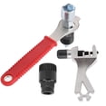 thumbnail image 3 of Compact Bottom Bracket Tool, Bike Repair Tool, 4 PCS 362g Children's Bikes For Mountain Bikes Foldable Bikes Road Bikes Bottom Bracket Black,Bottom Bracket Silver, 3 of 8