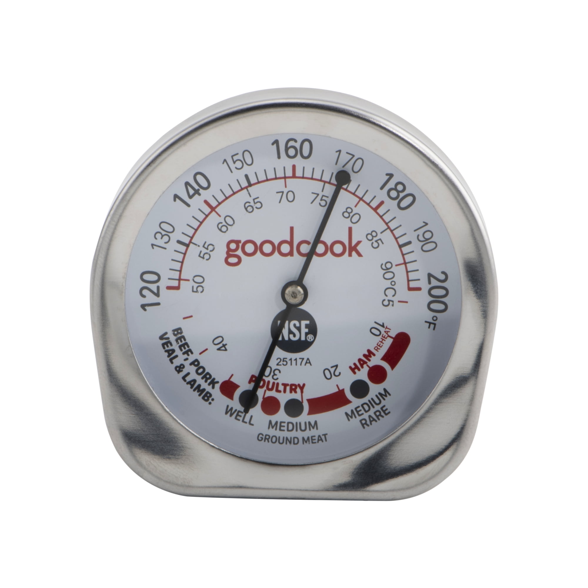 Grillmark 11391A Analog Stainless Steel Meat Thermometer