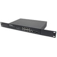 thumbnail image 6 of Intellinet 8-Port Gigabit Ethernet 140W PoE+ Web-Managed Switch with 2 SFP Ports | PoE Self-Healing PD Alive | SNMP, VLAN, IGMP Snooping | Desktop, 19" Rackmount, 6 of 12