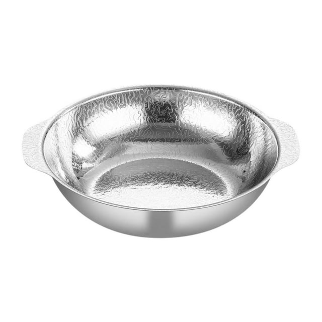 Ollas secas de acero inoxidable multiusos para el hogar, olla para fideos ramen coreanos 22cm