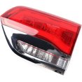 thumbnail image 5 of FETCOI For 2014 2015 2016 2017 2018Jeep Grand Cherokee Inner Tail Lights Lamp Assembly Passenger Right Side TailLights RH Halogen TailLamp- Passenger Inner Side TailLamps Only, 5 of 14