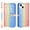 Blue, variant on 2021 iPhone 13 Case 6.1 Inch - TECH CIRCLE [Faux Leather/Silicone] Composite Case with Card Holders, Protective Lightweight Flip Folio Stand Cover, Portable Colorful Carrying Case for Women (Yellow)