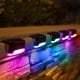 thumbnail image 3 of 4 Pack Solar Deck Lights Led Solar Step Lights Waterproof Fence Lights For Outdoor Steps Fence Ruikalucky Cold Light White, 3 of 3