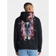 thumbnail image 3 of Nightmare Before Christmas Men's and Big Men's Graphic Hoodie Sweatshirt, Sizes XS-5XL, 3 of 6