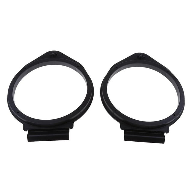 Conjunto de 2 Adaptadores de Soporte para Altavoces de 5 Pulgadas en Plástico Negro