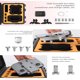 thumbnail image 5 of Contenedor Rígido y Resistente al Agua para Accesorios DJI Contenedor de Viaje Compatible con DJI Fly More Combo., 5 of 8