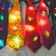 thumbnail image 5 of con luces intermitentes para y adultos, luces de fiesta LED, accesorio para de lentejuelas Azul Colcomx Corbata del LED, 5 of 7